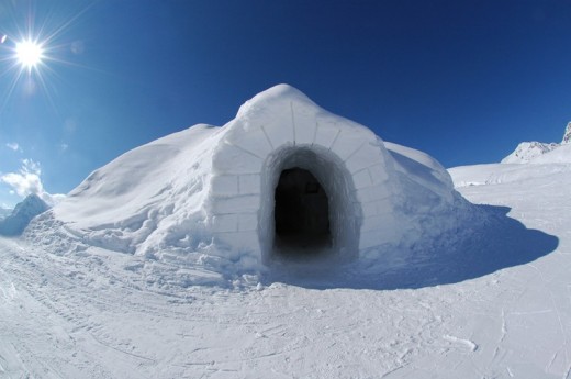 Iglu-Übernachtung für Zwei