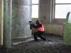 Paintball near Uznach in Switzerland