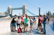 London Thames Fahrradtour für Zwei