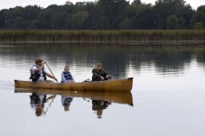 Kanutour auf dem See