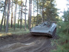 Panzerfahrt mit dem SPW 40 in Magdeburg