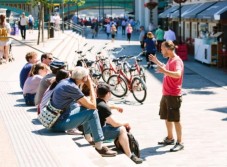 Fahrradtour entlang der Themse