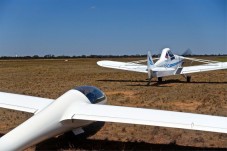 Einführungssegelflug in Portugal