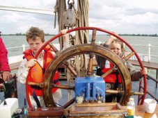 Dreimastersegeln nach Pampus für zwei